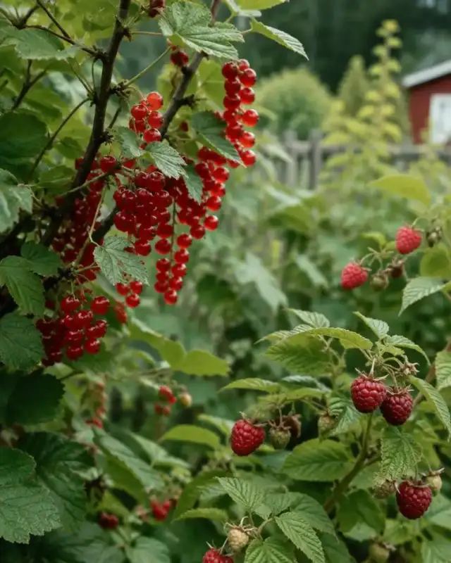 Frukt & bär – Äpple, hallon, vinbär