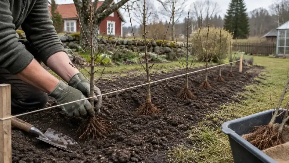 Så planterar du häck – steg för steg